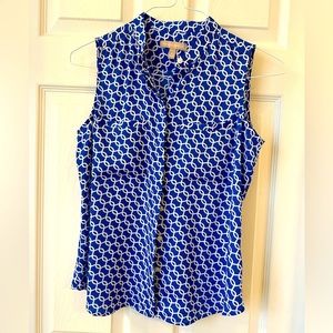 Banana Republic sleeveless blouse